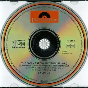 Level 42 - The Early Tapes (1982) {Polydor 831 081-2}