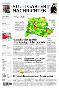 Stuttgarter Nachrichten Blick vom Fernsehturm - 26. Januar 2018
