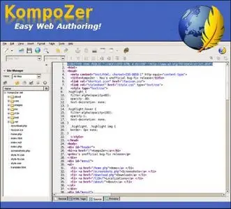 KompoZer 0.8 Beta 3 Portable