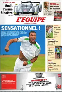 L'EQUIPE (11 Juin 2011)