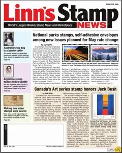 Linn's Stamp News 2009, March 16