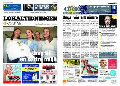 Lokaltidningen Kävlinge – 31 mars 2018