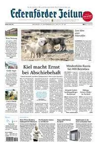 Eckernförder Zeitung - 12. September 2018
