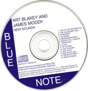 Art Blakey & James Moody - New Sounds (1948) {Blue Note, Ron McMaster rel 1991}