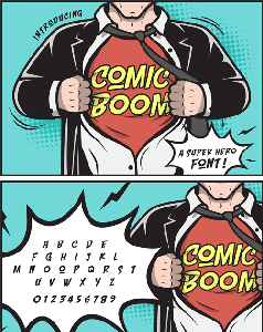 Fontbundles - Comic Boom 38821