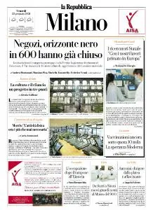la Repubblica Milano - 22 Gennaio 2021