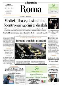la Repubblica Roma - 23 Febbraio 2021