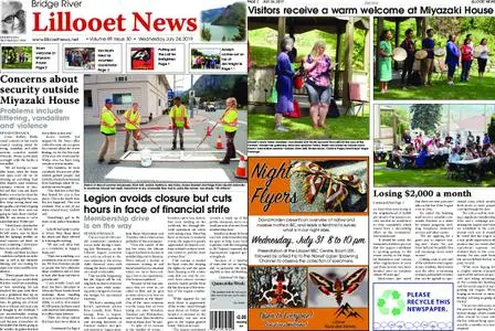 Bridge River Lillooet News – July 24, 2019