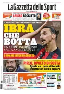La Gazzetta dello Sport Puglia – 19 dicembre 2020