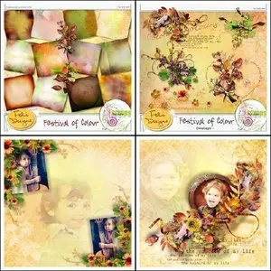 Set for scrapbooking - Festival Of Colour