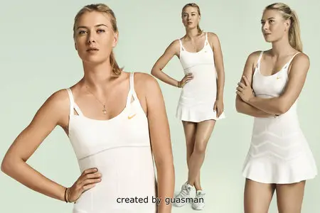 Maria Sharapova - Nike Wimbledon 2013 outfit