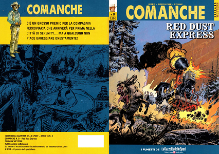 Comanche - Volume 8 - Red Dust Express (Gazzetta dello Sport)