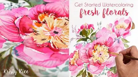 Get Started Watercoloring: Fresh Florals