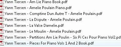 Yann Tiersen Sheet Music For Piano