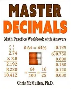 Master Decimals Math Practice Workbook with Answers