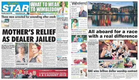 Shropshire Star Shrewsbury Edition – June 30, 2018