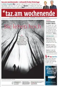 Tageszeitung TAZ vom 21 Dezember 2013