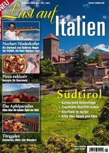 Lust auf Italien Magazin September Oktober No 05 2013