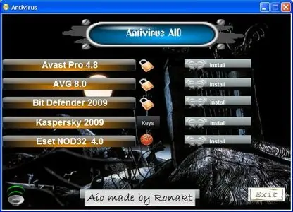 Antivirus AIO 2009 by Ronakt