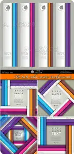 Hi-tech color vector backgrounds