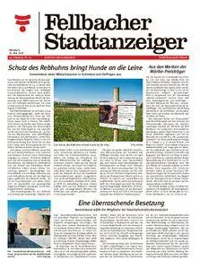 Fellbacher Stadtanzeiger - 16. Mai 2018