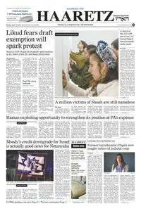 Haaretz English Edition - 17 April 2023