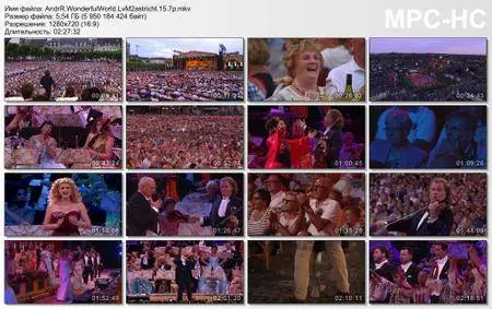 André Rieu / Andre Rieu: Wonderful world - Live in Maastricht (2015)