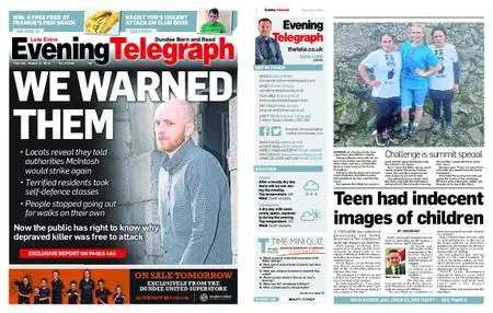 Evening Telegraph Late Edition – August 22, 2019