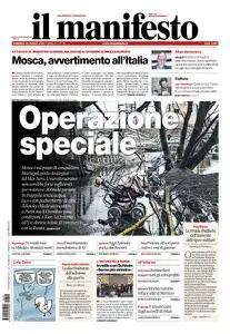 il Manifesto - 20 Marzo 2022