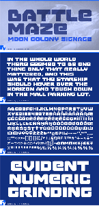 Battlemaze Font