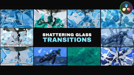 Shattering Glass Transitions | DaVinci Resolve 58807908