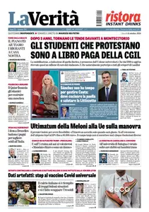 La Verita - 15 Ottobre 2026