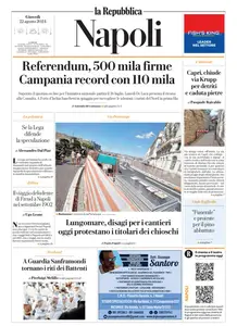 la Repubblica Napoli - 22 Agosto 2024