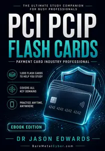 PCIP Flash Cards: 1,000 Digital Flash Cards to Help You Prepare for the PCIP Exam (Bare Metal Cyber Study Guides)
