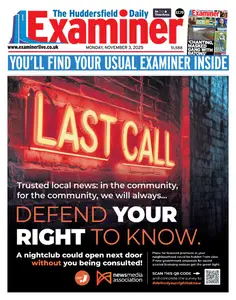 Huddersfield Examiner - 3 November 2025