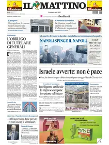 Il Mattino Napoli - 18 Gennaio 2025