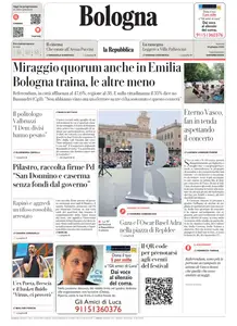 la Repubblica Bologna - 10 Giugno 2025