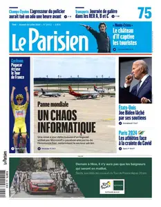 Le Parisien du Samedi 20 Juillet 2024
