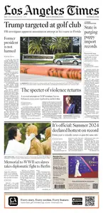 Los Angeles Times - 16 September 2024