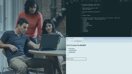 Build Web Apps with Svelte and SvelteKit