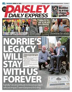Paisley Daily Express - 21 April 2025