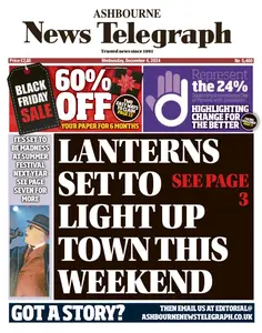 Ashbourne News Telegraph - 4 December 2024