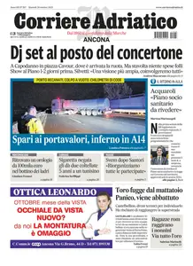 Corriere Adriatico Ancona - 28 Ottobre 2025