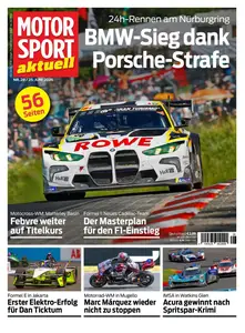 Motorsport aktuell - 24 Juni 2025
