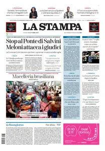 La Stampa Milano - 30 Ottobre 2025