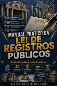 Manual Prático da Lei de Registros Públicos: Legislação atualizada e exemplos práticos (Portuguese Edition)