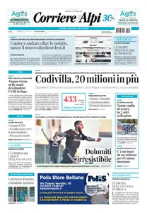 Corriere delle Alpi - 1 Dicembre 2024