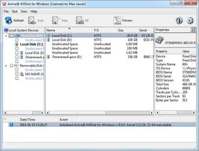 Active KillDisk Professional 9.1.5.0 Portable