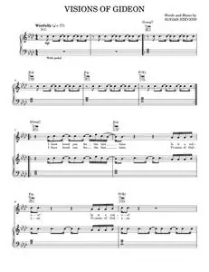 Visions of gideon - Sufjan Stevens (Piano-Vocal-Guitar)