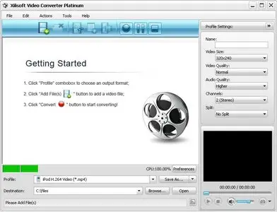 Xilisoft Video Converter Platinum 5.1.26.1127 Multilingual Portable